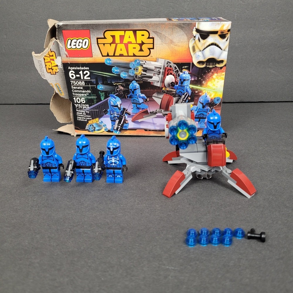 LEGO Star Wars 75088 Senate Commando Troopers Clone Wars 4 Minifigures